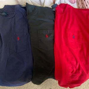 2 Polo T-shirts with pockets- XL Tall